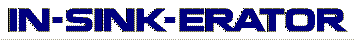 In-Sink-Erator